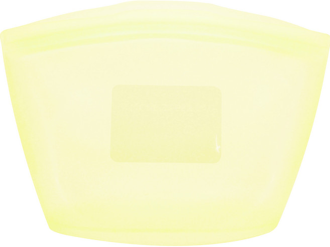 실리팟 국산 프리미엄 실리콘 지퍼백 레몬 L, 1개, 1.5L