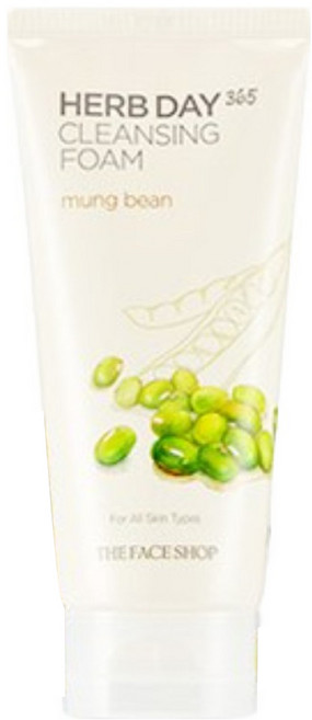 더페이스샵 허브데이 365 마스터 블렌딩 클렌징 폼 녹두 & 쑥, 170ml, 1개