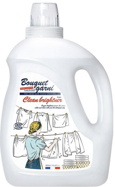 부케가르니 슈퍼 브라이트닝 소다 액상 표백제, 3L, 1개입, 1개