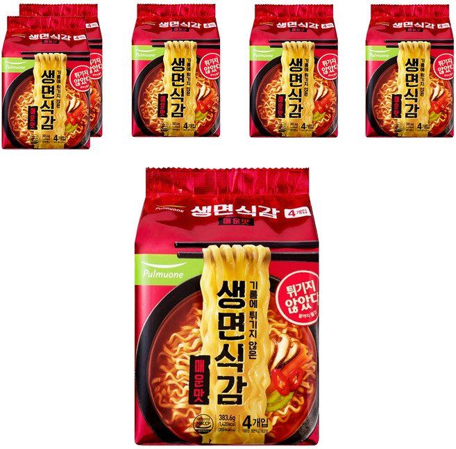 생면식감 매운맛 95.9g, 24개