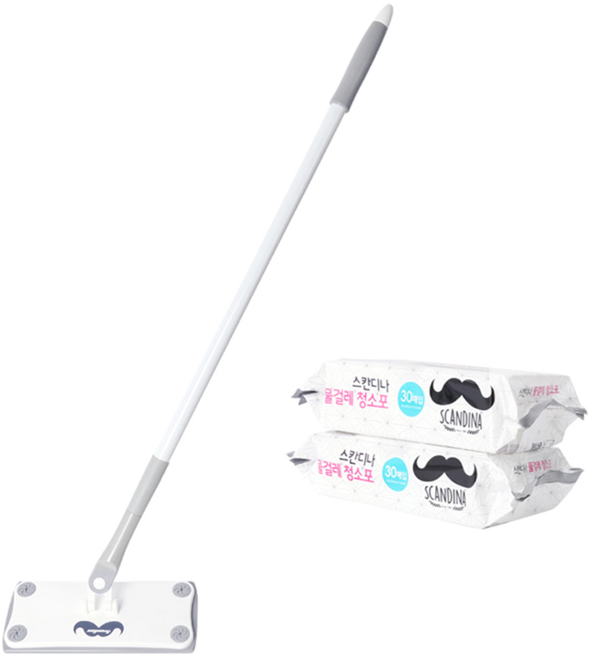 SHABATH SCANDINA 鬍子圖案拖把組, 1組