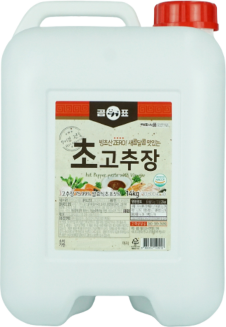 곰표 초고추장, 14kg, 1개
