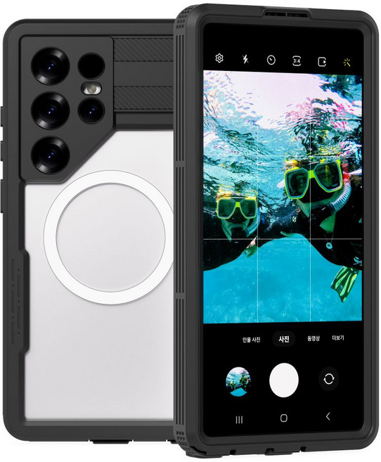 아이엠듀 방수 휴대폰 케이스, 갤럭시 S24 Ultra, 1개