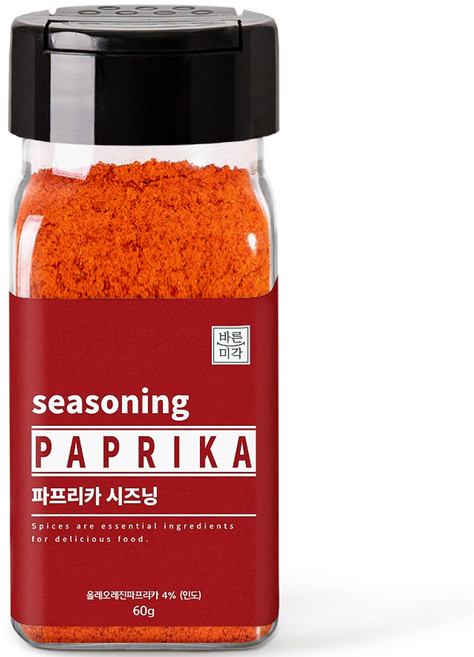 바른미각 파프리카 시즈닝, 60g, 1개