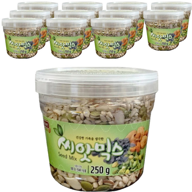 토농이 씨앗믹스, 250g, 12개