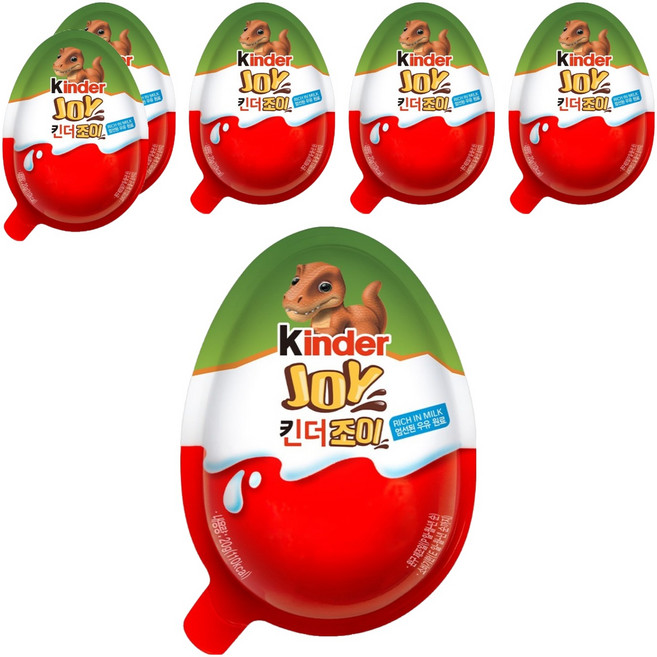 킨더 조이 초콜릿 블루, 20g, 6개