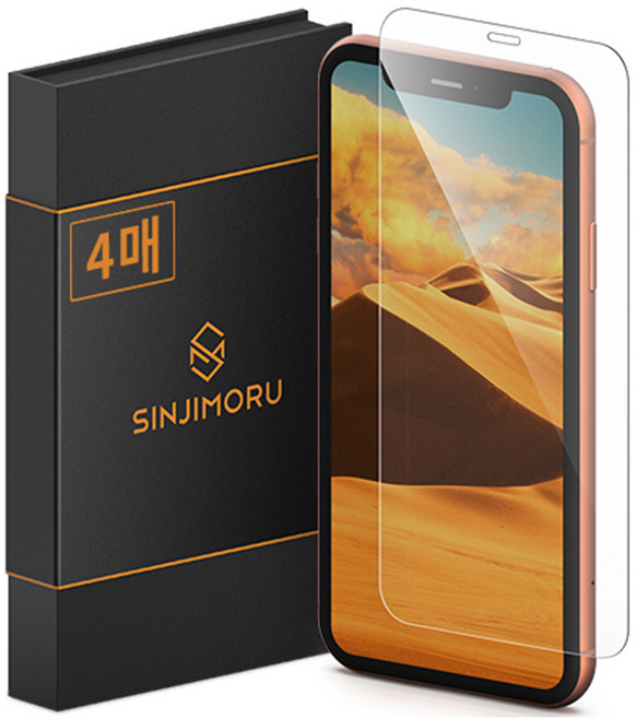 신지모루 신지글래스 2.5D 강화유리 휴대폰 액정보호필름 4p, 1세트