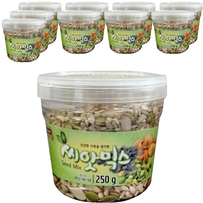 토농이 씨앗믹스, 250g, 10개