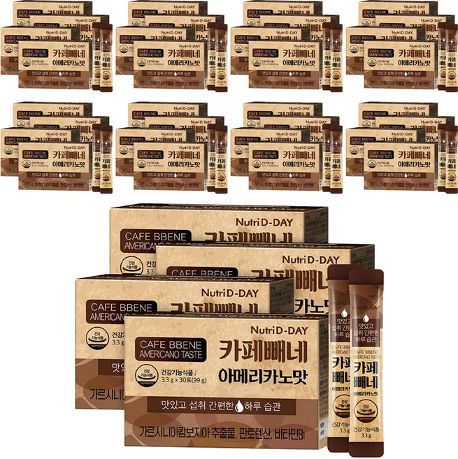 Nutri D-DAY Caffe Bene 美式咖啡口味, 99g, 36個