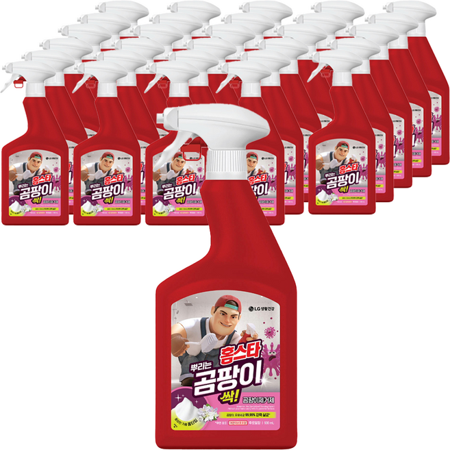 홈스타 맥스프레쉬 뿌리는 곰팡이 싹 세정제, 900ml, 25개