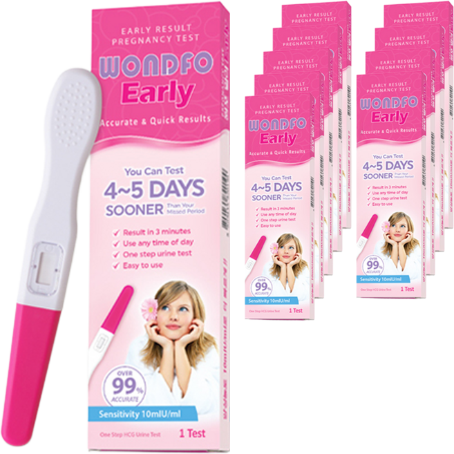 원포 얼리 임신테스트기, 1개입, 10개
