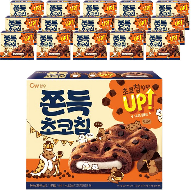 청우식품 쫀득초코칩