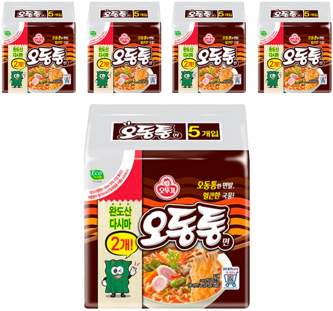 오뚜기 오동통면 120g, 25개