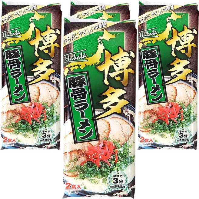 멘노스나오시 하카타 돈코츠 라멘 248g, 4개