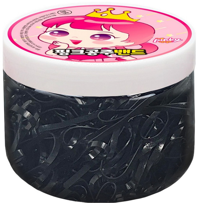 핑크공주 아동용 머리끈 케이스형