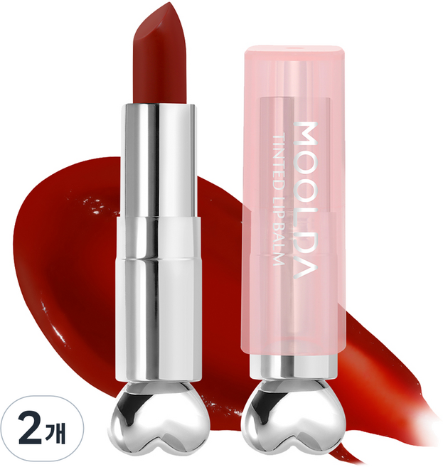 물다 틴티드 립 밤, 2개, 3g, LB09 상큼한밤