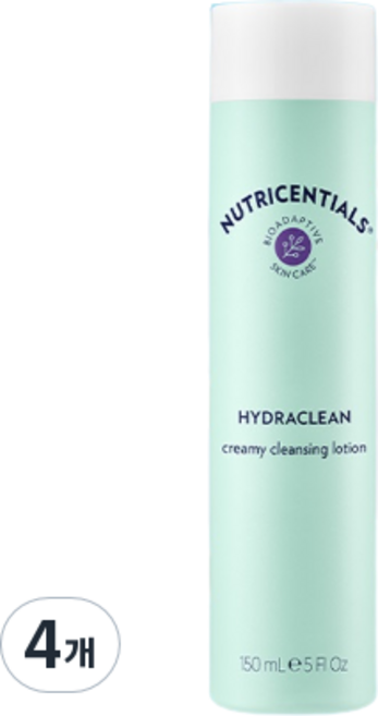 뉴스킨 뉴트리센셜즈 하이드라클린 크리미 클렌징 로션, 150ml, 4개