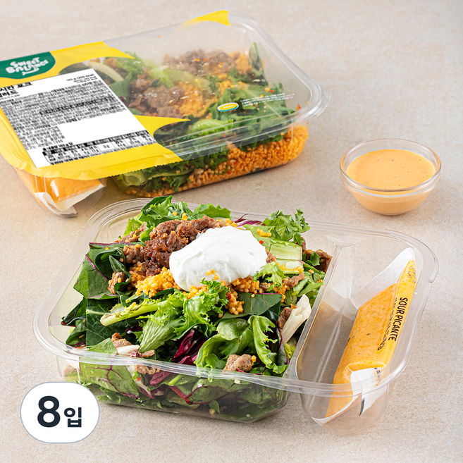 스윗밸런스 멕시칸 포크 샐러드, 165g, 8입