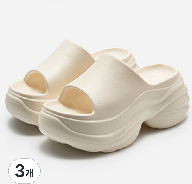 ARTJOY EVA厚底增高鞋跟拖鞋 7cm