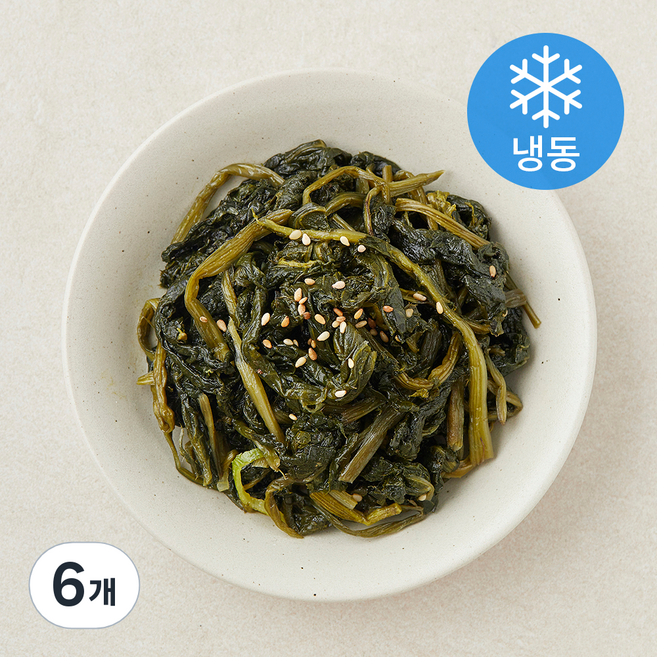 모두의집밥 건곤드레나물 (냉동), 100g, 6개