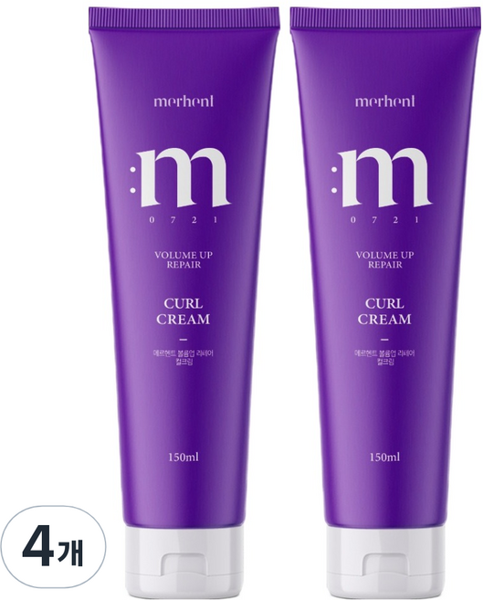 메르헨트 볼륨업 리페어 컬크림 에센스, 150ml, 4개