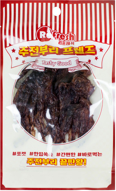 리프레쉬 말랑 오징어 다리, 20g, 1개