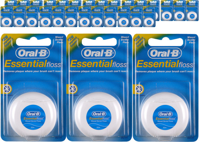 Oral-B 歐樂B 含蠟牙線, 1入, 30個