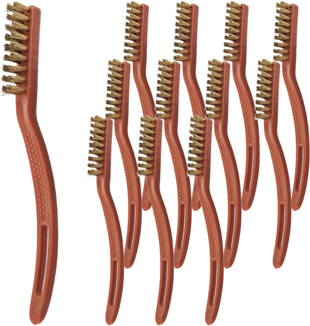 데일드 묵은때 제거 신주 브러쉬, 혼합색상, 12개