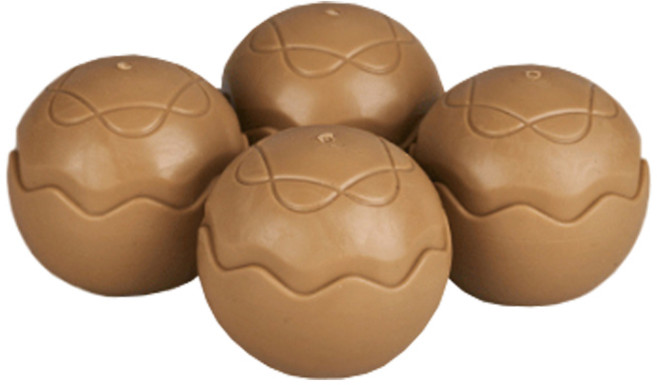 쿠션감이 있는 캠핑의자 볼캡 발 커버 세트, 베이지, 1세트