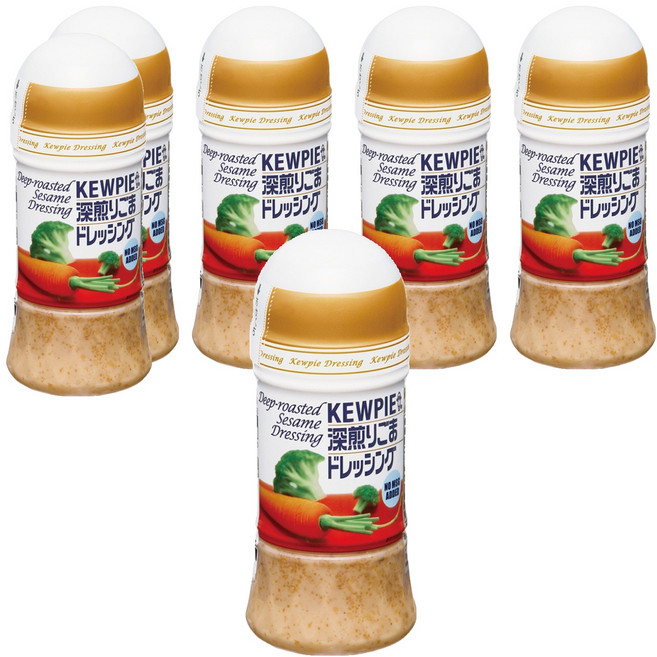 큐피 참깨 드레싱, 150ml, 6개