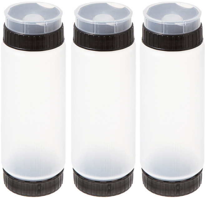 코멧 거꾸로 쓰는 소스통, 350ml, 3개