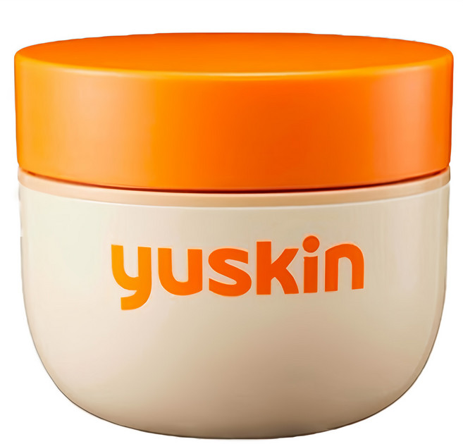 yuskin 悠斯晶 乳霜 長效滋潤保濕 含維他命B2, 120g, 1罐