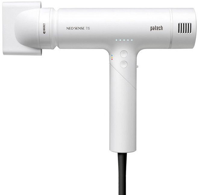 patech BLDC 專業美髮沙龍吹風機 NEO SENSE 1650W, 白色, T15
