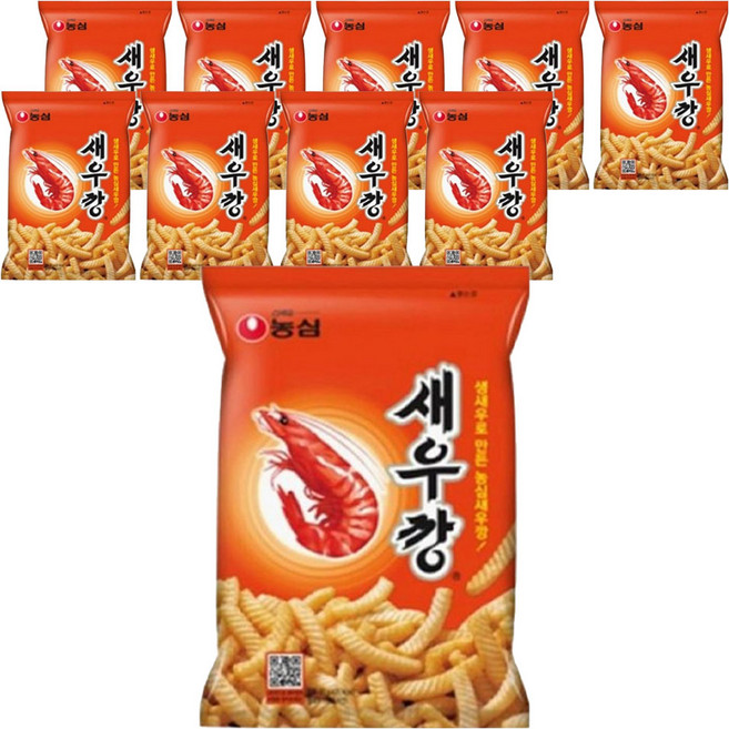 새우깡, 180g, 10개
