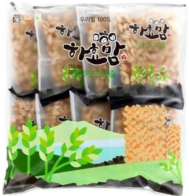 하효맘 제주 보리과즐 8p, 1개, 256g