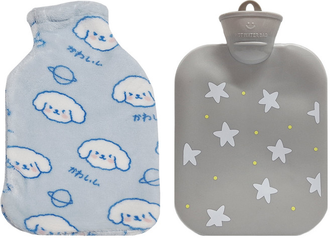 Kinyo 冷暖兩用水袋星星 WB9020GY, 1個