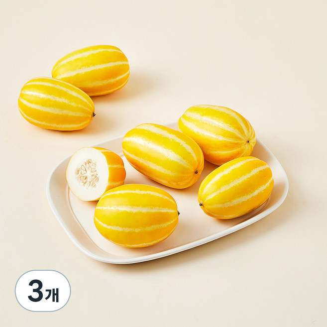 이희송 농부의 유기농 참외 4~7입, 1.2kg, 3개