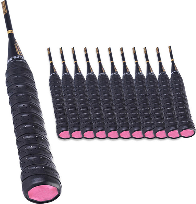 VOLAR 심쿠션 그립 테이프 1.1m 12p, 블랙, 12개