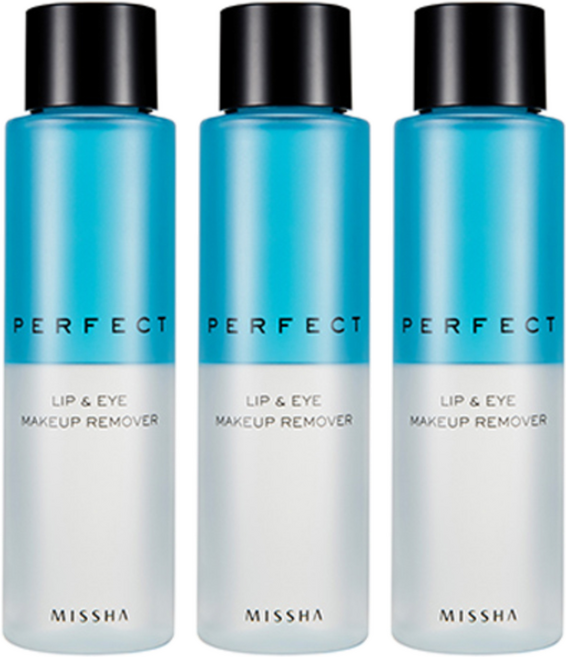 미샤 퍼펙트 립 앤 아이 리무버, 155ml, 3개