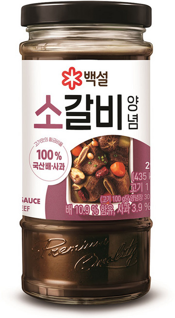 백설 소갈비 양념, 290g, 1개