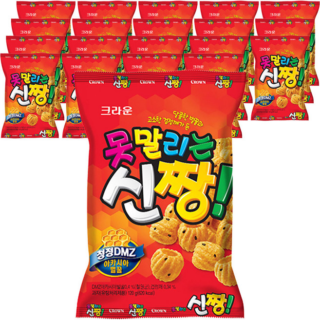 크라운 못말리는신짱, 120g, 20개
