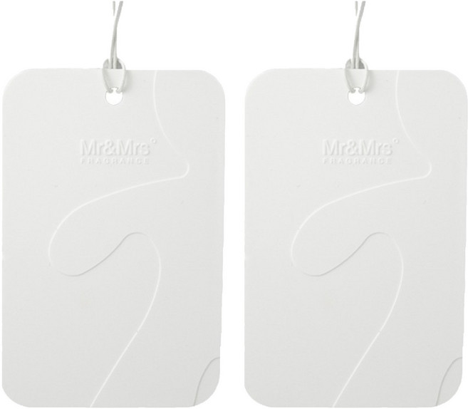 미스터앤미세스 체사레 카드형 멀티 차량용 방향제, 2개, 프레쉬에어