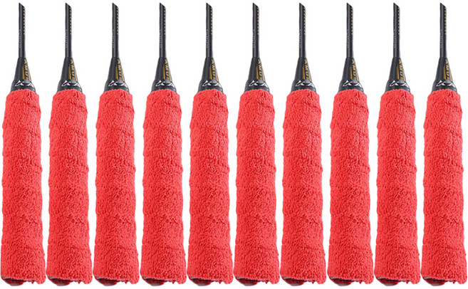 VOLAR 타올 그립 테이프, 레드, 10개