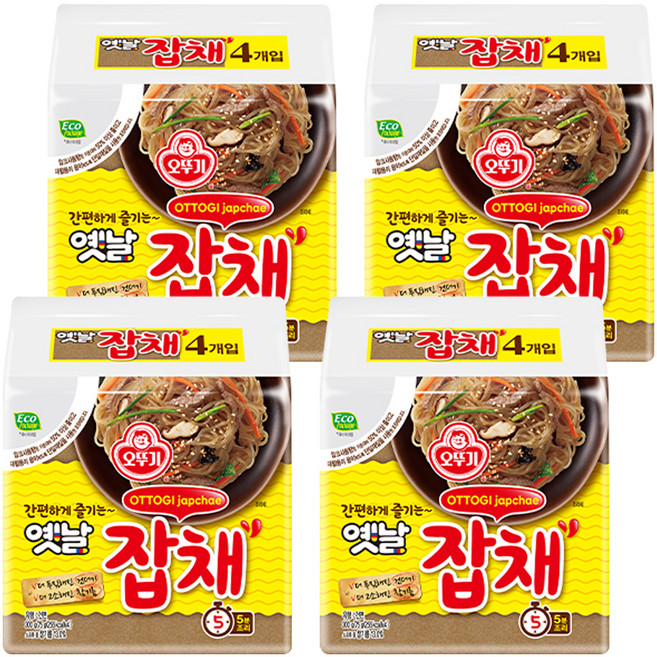 오뚜기옛날 잡채 75g, 16개