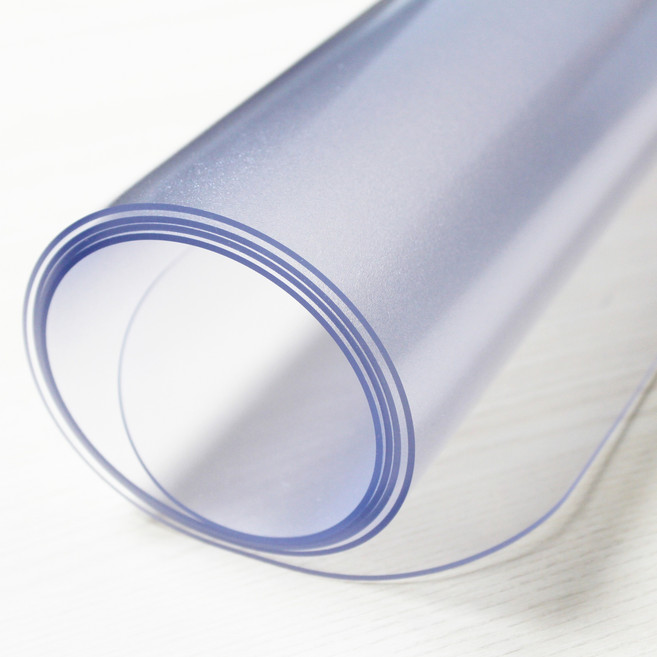 Cover Factory 高級玻璃替代書桌餐桌墊, 1個, 厚度 3mm x 70cm x 210cm, 半透明