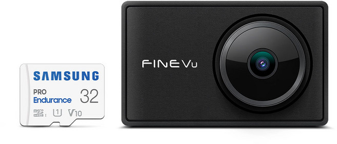파인뷰 와이파이 전후방 QHD/FHD 2채널 블랙박스 LXQ500 POWER, 32GB, LXQ500_POWER