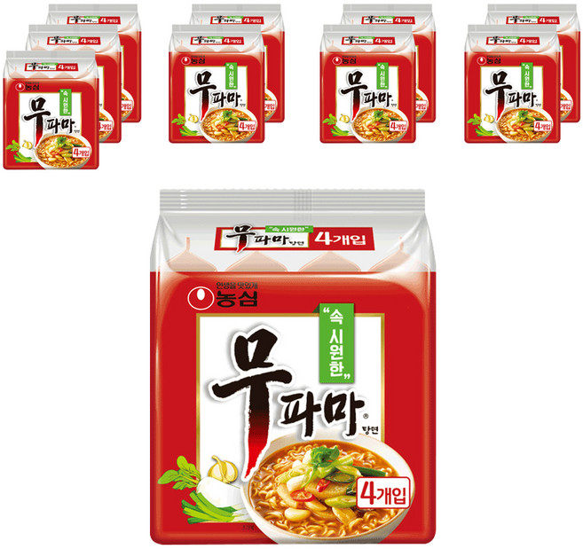 농심 무파마탕면, 40개