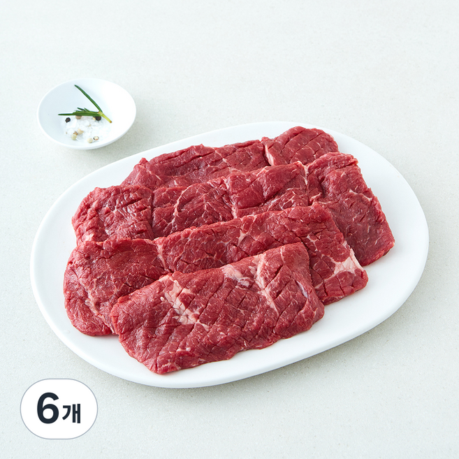 호주산 생 칼집 살치살 (냉장), 6개, 400g