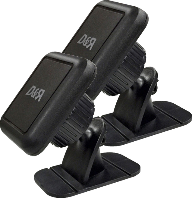디엔알 아이그립 차량용 핸드폰 거치대 M100, 2개, 블랙
