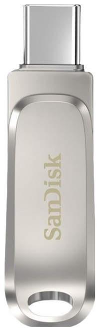 SanDisk 晟碟 公司貨 Ultra Luxe USB Type-C 雙用隨身碟 DC4 銀色, 512GB, 1個